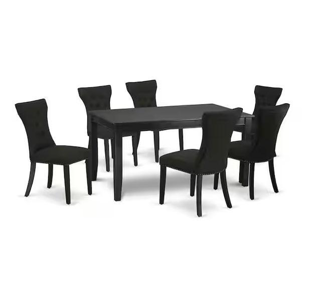 Home Decor - East West Furniture 7pc Dinning Table Set, Harper & Bright Designs, BYBLIGHT, Comasach - Est Retail $2,574