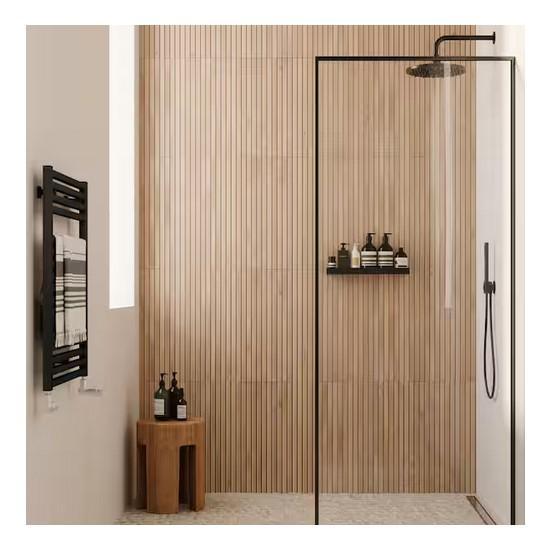 Flooring & Rugs - Ivy Hill Montgomery Ribbon Maple Porcelain Tile - Est Retail $1,359- 1plt