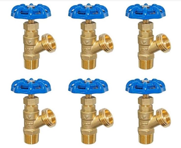 Lawn & Garden- HQMPC Boiler Drain Valve, Leaf Blower Cordless with Battery, Fexhull Salt Water Pool  - MSRP $6,951