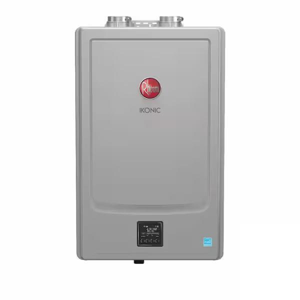 Plumbing - Rheem Tankless Water Heater & Bathroom Medicine Cabinets - Est Retail $4,040- 1 plt
