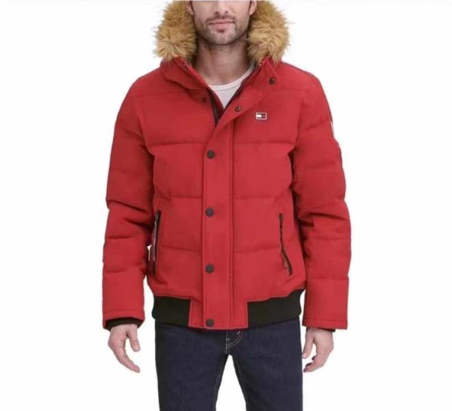 (10)Tommy Hilfiger Fur Hooded Winter Jackets MSRP $ 3,250.00