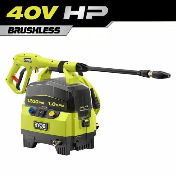 Tools - Ryobi Pressure Washer, Milwaukee Packout Toolbox, Homelite Electric Chainsaw - Est Retail $2,016