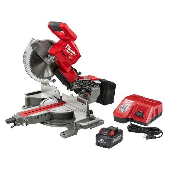 Tools - Milwaukee Compound Miter Saw Kit, Ryobi Leaf Blower, Milwaukee Drill/Driver Kit - Est Retail $4,971