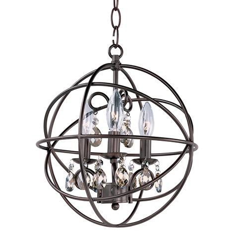 Willa Arlo Interiors Alden 3-Light Unique/Statement Globe Pendant - MSRP $269