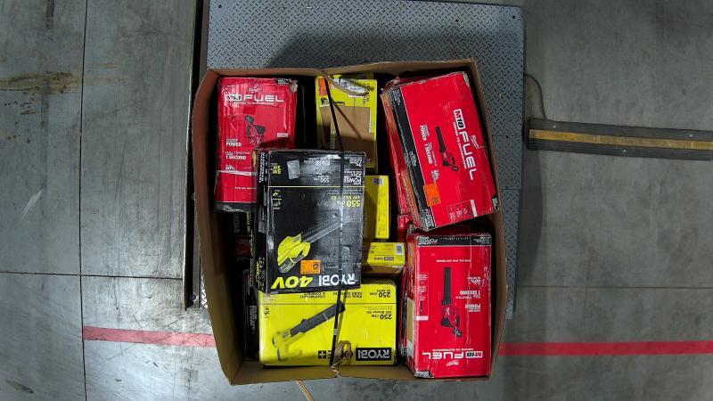 Salvage Tools - Milwaukee, Ryobi - MSRP $3,000