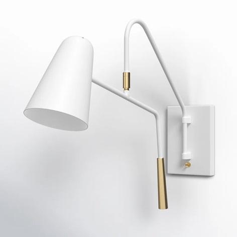 Birch Lane Tedder 1-Light Swing Arm - MSRP $395