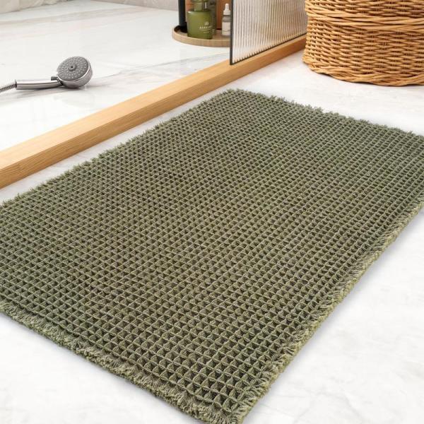 Furniture- Rugs.com - 12 Pcs Rugs Tape, ecohistory naturally timeless Shower Foot, Waffle Bath Mat - MSRP $2,054