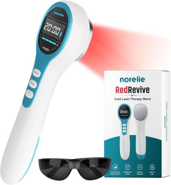 Drugstore- Norelie RedRevive Cold Laser Therapy Device, VFFWBB 2-Pack Plantar Fasciitis - MSRP $4,630