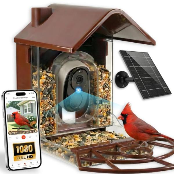 Lawn & Garden- Smart Bird Feeder with Camera Solar Powered, 21V Electric Leaf Blowers Lightweight Variable- MSRP $9,958