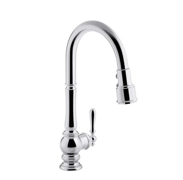 Kohler K-99259-CP - Kitchen Faucet, 61043LF-GL - Bar Faucet - MSRP $9,830