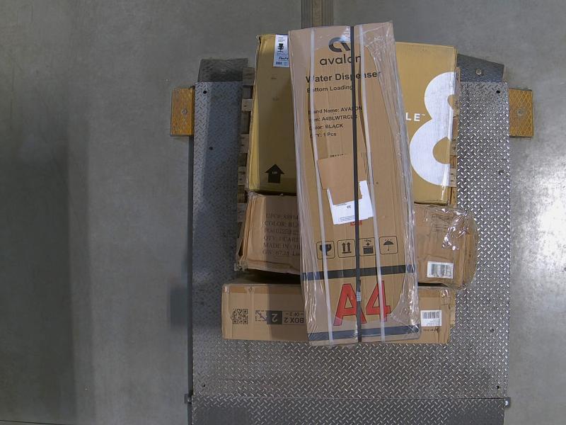 General Merchandise - Big Tall Mesh Back Desk Chair, L-Shaped Desk, Avalon Water Dispenser - MSRP $6,694