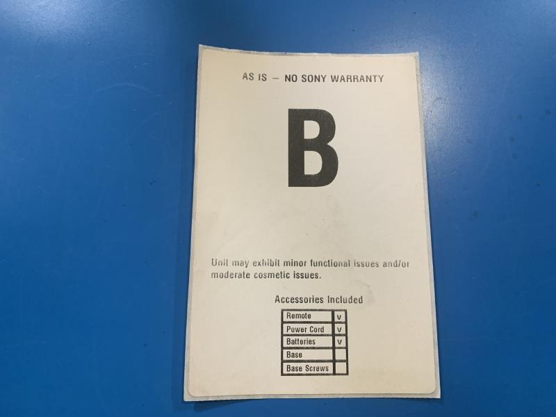 B Grade Sony Inzone 27" Gaming Monitors - MSRP $1,899