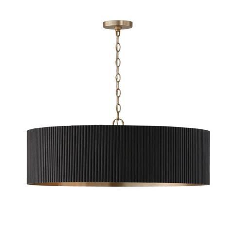 Capital Lighting 450741KR Wood Pendant - MSRP $790