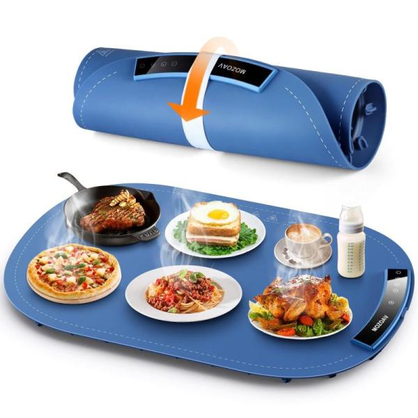 Kitchen - Electric Warming Trays, Pure Linen Navy and Natural Dinner Napkins, Plaid Table Runners - MSRP $15,926