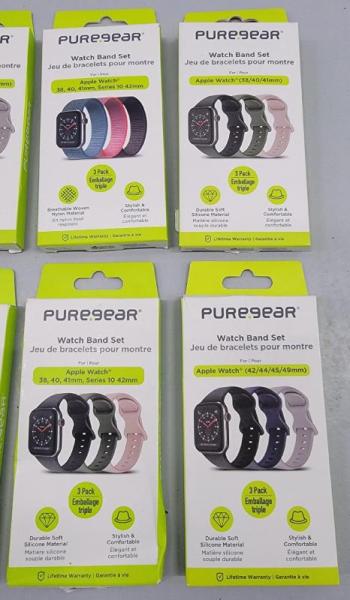 Puregear Apple Watch Band Sets - 3 Pack