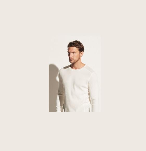 Vince Thermal Crew Shirt Off White & Assorted Apparel - Original MSRP $3,770