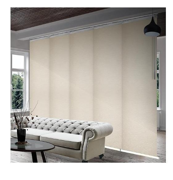 Housewares - 5-Panel Single Rail Blackout Panel Track Extendable, Caggiano 77.56'' Long Reclining Chaise - MSRP $2,882