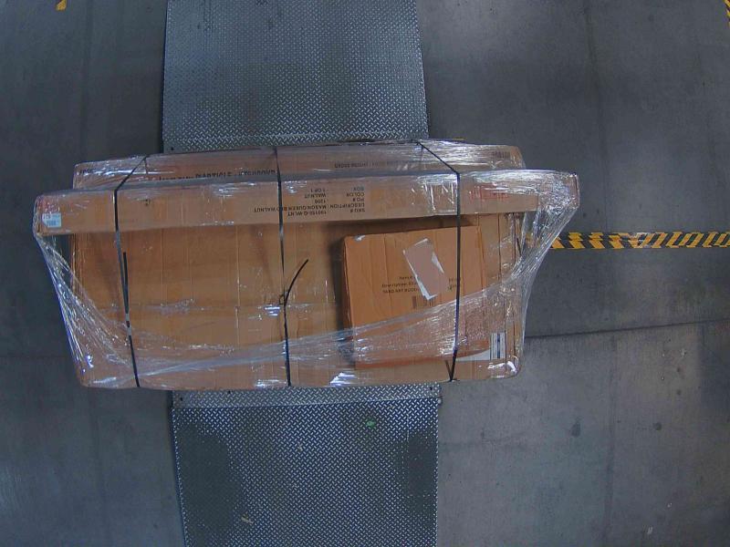 Furniture- Jannae 80" Vegan Faux Leather Arm Sofa, Bobur 81" Faux Leather Flared Arm Sofa  - MSRP $2,669