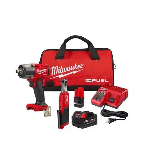 Tools & Hardware - Milwaukee, Ryobi, Ridgid - Est Retail $4,531