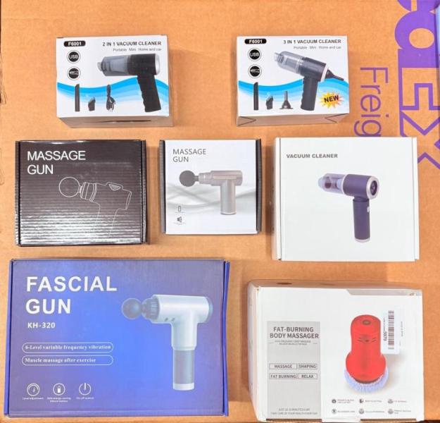 Bulk Lot Mixed Electronics, Vacuums Massage Devices