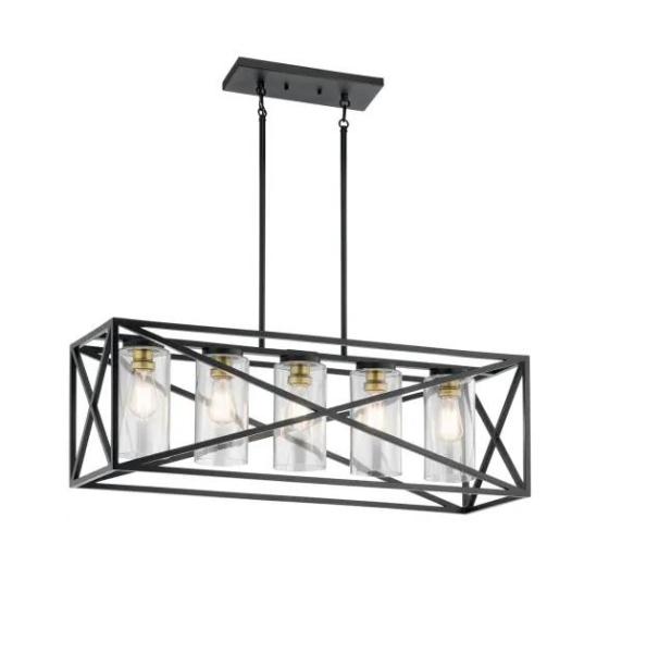 Kichler 44081BK Chandelier - MSRP $784