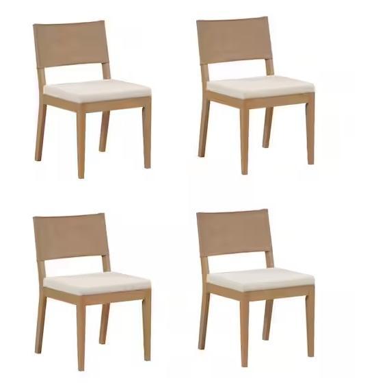 Home Decor - Nathan James Linus 19in Modern Upholstered Dining Chair, Nearly Natural, VIVATREES - Est Retail $2,328