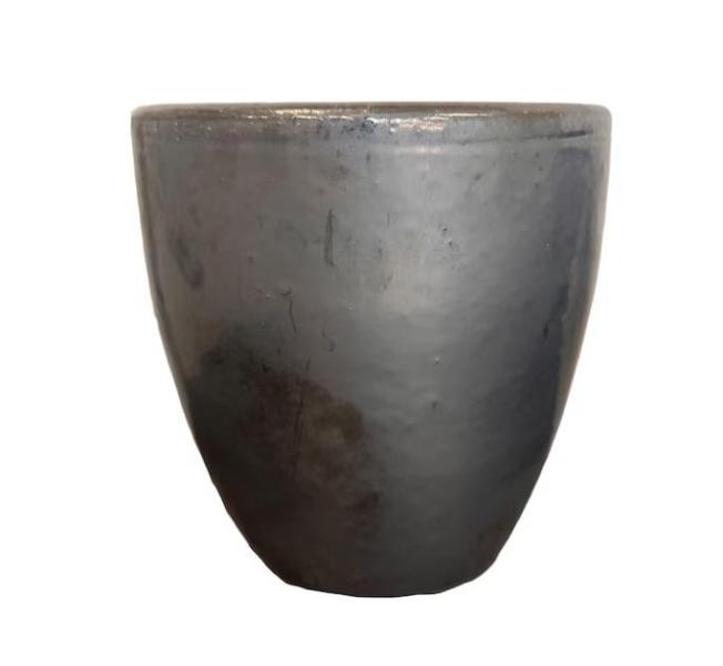 Overstock - Home Improvement - allen + roth 11.8-IN ROSELLE PLANTER GUNMETAL - MSRP $5,218