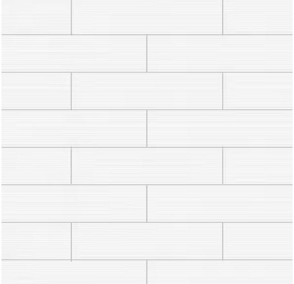 Pallet of ELIANE Zen White MA 4inx16in Glazed Ceramic Wall Tiles - Est Retail $1,031