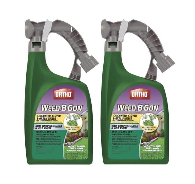 Overstock - Home Improvement- Ortho Weed B Gon Chickweed, Clover & Oxalis Killer for Lawns, 32 Oz. - MSRP $6,594