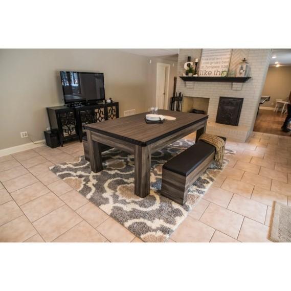 Furniture - Hampton Combo Game Table, LumiAlloy Patio Door, Henn Solid Wood Console Table - MSRP $28,113