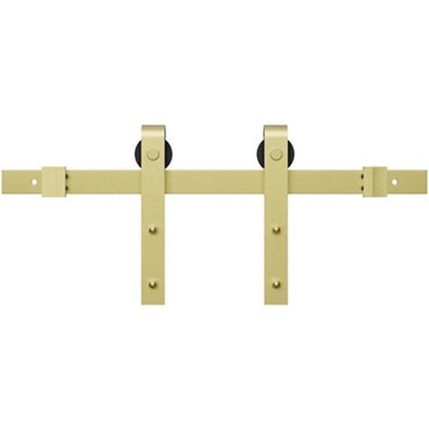 Miseno MBD5000X120CHBS Barn Door Hardware - MSRP $421