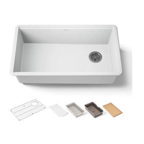 Kohler K-33710-PC-CM6 Kitchen Sink - MSRP $849
