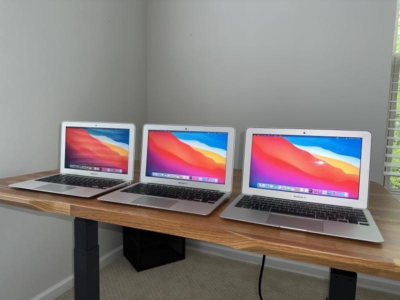 (3) Refurbished Apple MacBook Laptop