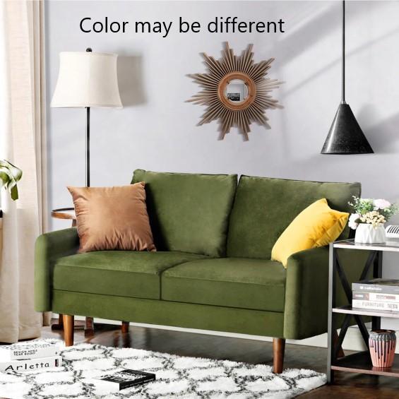 Furniture - Hessville Loveseat, Schaitman 1 Drawer Nightstand, Trule Bean Bag Chair - MSRP $2,285