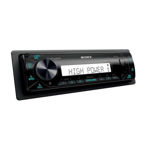 Sony DSX-M80 High-Powere Marine Media Receiver with Bluetooth - MSRP $379