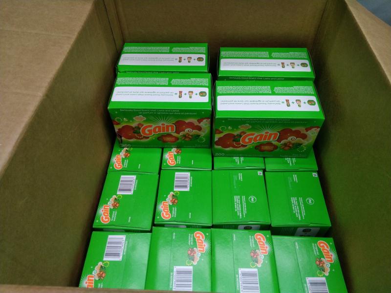 Parcels of Gain Dryer Sheets