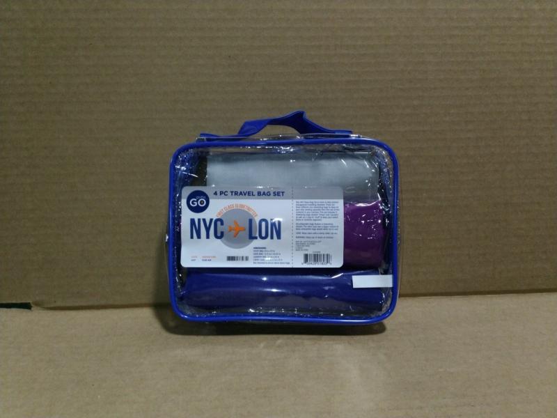 Bed Bath and Home - Gotta Go 4 Piece Travel Bag Trio Set - MSRP $11,303