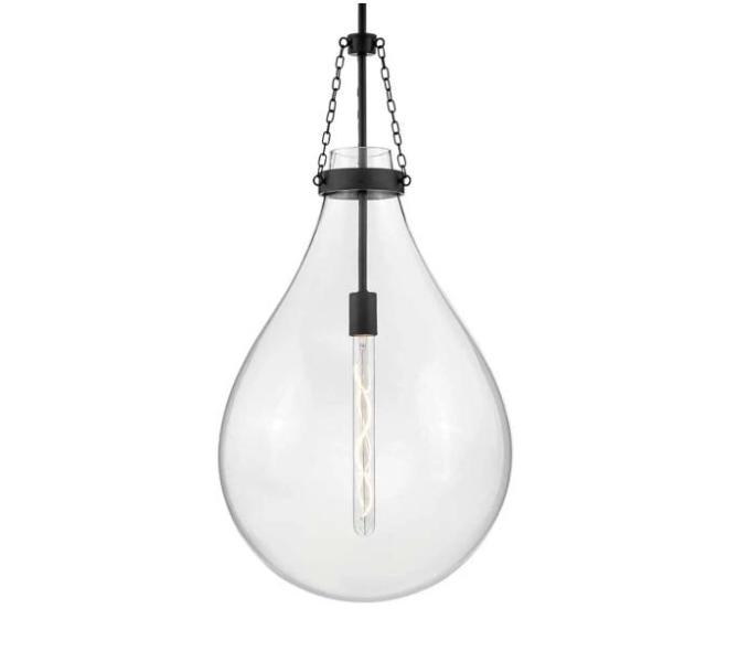 Hinkley Lighting 46054BK - Pendant Indoor Lighting, MinkaAire F465L-WH - Ceiling Fan - MSRP $4,821
