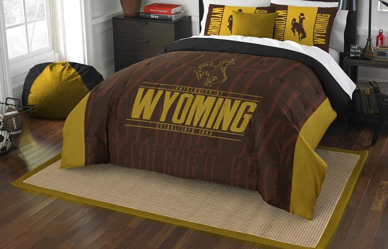 Sports- Northwest NCAA Wyoming Cowboys Unisex-Adult Comforter, Energy Absorbing Fall Protection Lanyard - MSRP $1,116