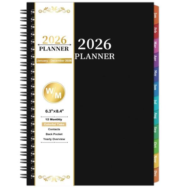 Office Product- Vondafe 2026 Planners, FOOZDEEVAAQ You've Been Booed Valentines Tags, Rotating Pop-up Pens -MSRP $3,750