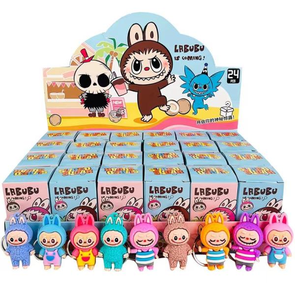 Labubu KeyChains Blind boxes with Retail Counter Displays