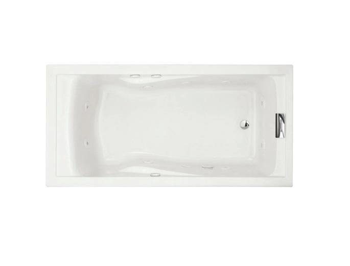 American Standard 7236VC.020 - Whirlpool Tub, DreamLine SHEN-2636360-01 - Glass Shower Enclosure - MSRP $5,054