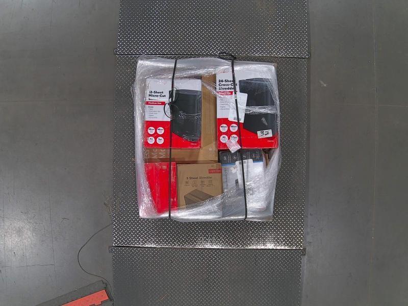 General Merchandise - Dell 27" Monitor, Multi-Media Shredder, LG 32" Curved Monitor - MSRP $858