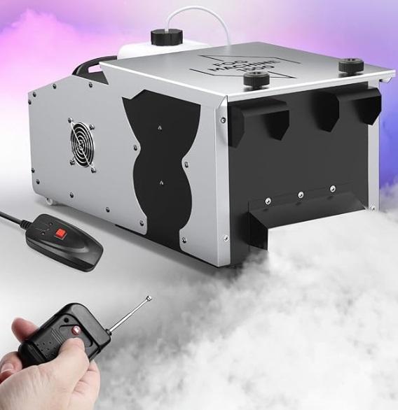 UPGREY Low Lying Dry Ice Fog Machine, Uthfy Space Heater, Air Fryer 6Qt, ECOTRIC Class 4 Trailer Hitch - MSRP $2,152