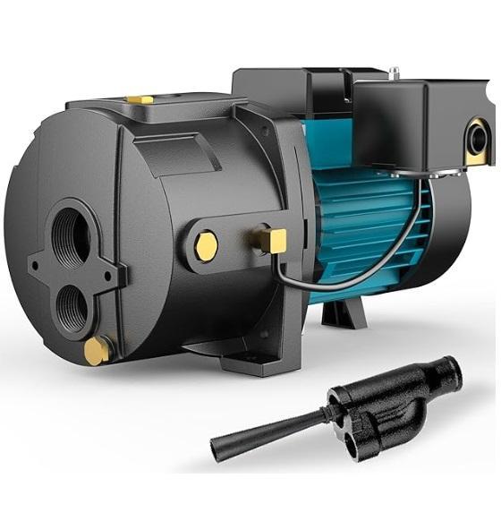 BOMGIE 1HP Shallow/Deep Well Pump w/Ejector Kit, PetSafe Legacy ScoopFree Self-Cleaning Litter Box, VEVOR - MSRP $2,358