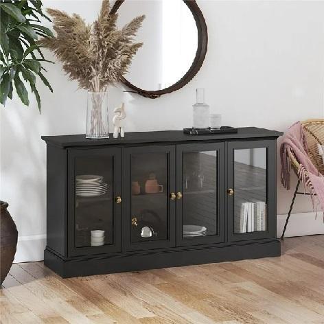 Furniture - Ameriwood Console for 65 in. TVs, Queer Eye Nesting Side Tables, Folding Table - MSRP $1,493