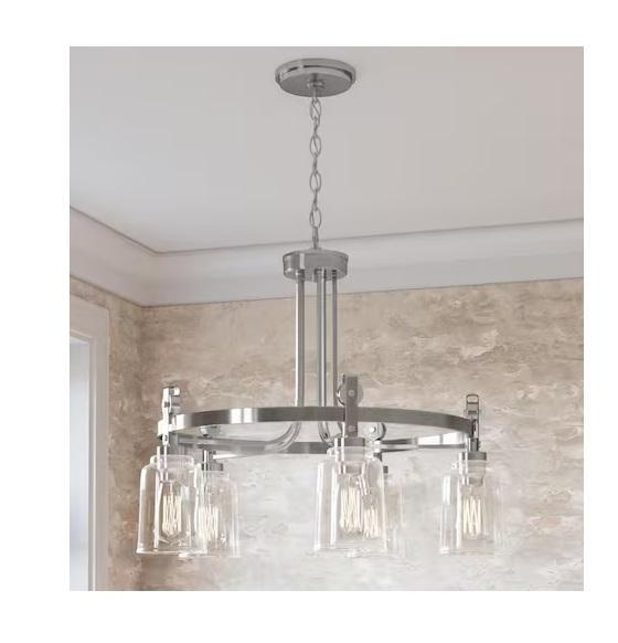 Lighting & Electrical- HDC Chandelier, Easylite, Progress Lighting, Commercial Electric, Hampton Bay -Est Retail $1,763