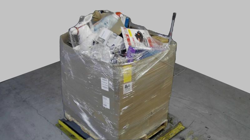 Truckload - Allen + Roth Bathroom Vanity, TCL Beverage Chiller, Freestanding Arch Yard Decor - MSRP $51,479