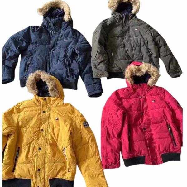 (10)Tommy Hilfiger Fur Hooded Winter Jackets MSRP $ 3,250.00