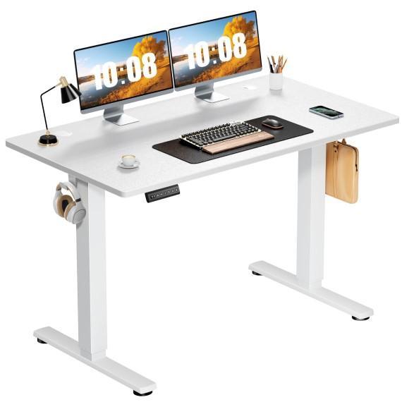 Sweetcrispy Standing Desk, Yes4All Door Pull Up Bar, Arrowhead Camp Quad Chair - MSRP $1,440